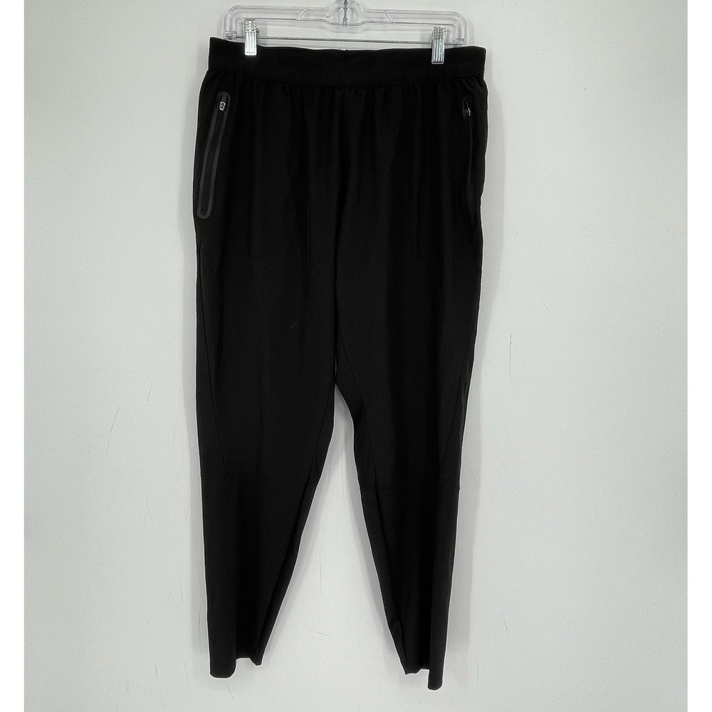 Russell Men's Black Training Fit Performance Jogger Pants Size Large